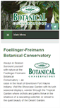 Mobile Screenshot of botanicalconservatory.org
